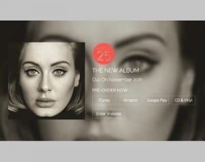 アデルの新曲、音楽認識アプリShazamの検索記録を塗り替える