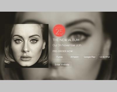 アデルの新曲、音楽認識アプリShazamの検索記録を塗り替える