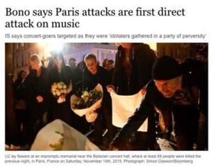 パリ同時多発テロが音楽界に与えた衝撃