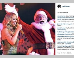 マライア・キャリーが「クリスマスソングの女王」の座から陥落！ 新たな定番は？