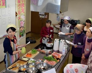Ｃ級グルメおいしく　調理法など学ぶ　川崎で