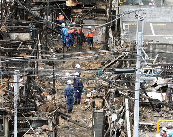 原因は放火　１１人死亡の川崎の簡易宿舎火災