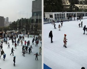 【今週の対決】期間限定！都心特設スケートリンク