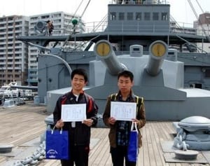 「三笠」来艦25万人　客層、若者に拡大