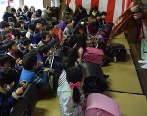 ランドセルをお祓い