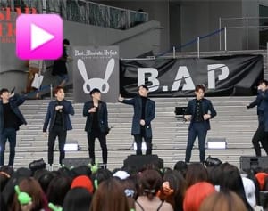 B.A.P待望のパフォーマンス！完全復活『KINGDOM』熱唱！
