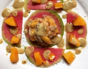 第77飯「蟹とマンゴーのサラダ」