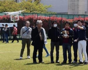 ドローン羽ばたけ　首都圏初の飛行練習場