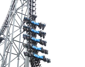 高飛車、ええじゃないか…絶叫マシーンで、血圧はどれだけ変化する?