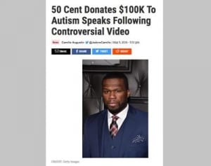 自閉症の空港職員を侮辱したラッパーの50セント、お詫びに10万ドルを寄付するもさらに炎上