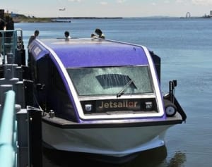 観光交通へ船出　横浜～羽田クルーズ船、14日から実験運航