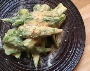 第79飯「オクラの和え物」