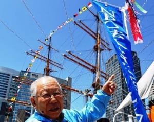 横浜に浜辺取り戻したい　NPO法人「とも浜」理事長が奮闘