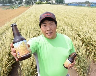 “瀬谷ビール”発売中　横浜の生産者岩崎さん