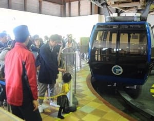 「7月上旬以降目標」　箱根ロープウェイの全線再開