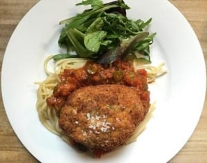 第83飯「プロヴァンス風コロッケとプロヴァンサルソースのパスタ」