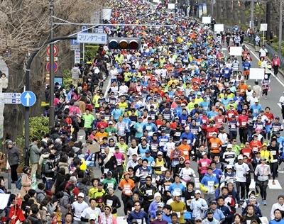 横浜マラソン、募集3千人増　3回目は2017年10月29日