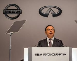 ゴーン社長報酬10億円超　日産自動車が株主総会