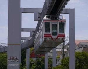 500形ラストラン控え　湘南モノレール、イベント開催へ