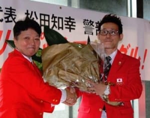 リオ五輪射撃代表松田選手が出発セレモニー