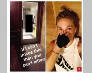 モデルが裸の女性を盗撮して公開、大炎上