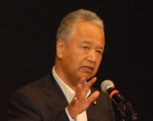 「失われた信頼取り戻す」　甘利氏が地元であいさつ