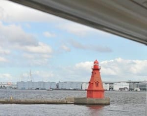 立入禁止区域に「ポケストップ」　東京湾最古の灯台