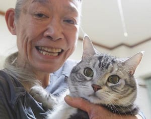 【ねこ】死亡率60％の主人の命を救った“スピ猫”がすごい