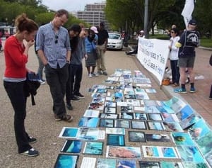 新基地建設中止を　米の沖縄県系人ら、ホワイトハウス前で訴え