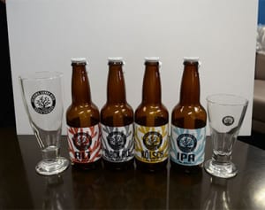 サンゴで地ビール　玉泉洞地下水で開発