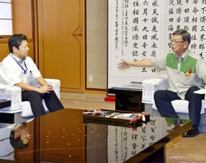 知事、県警に抗議　機動隊員差別発言　「到底許されぬ」