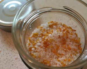 第101飯「オレンジ塩とスズキのグリエ」