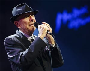 ボブ・ディランも敬愛するシンガーソングライター、レナード・コーエンが死去