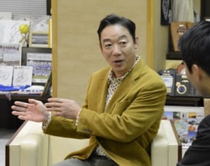 石丸さん、ウインドPR　W杯横須賀大会