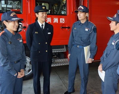 集まれ！消防系女子　「男職場」脱却、人材確保へ本腰ー学生対象に横浜で4日イベント