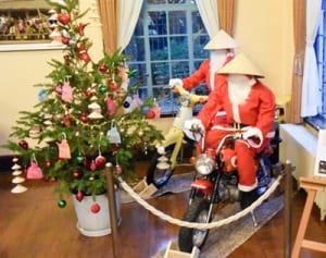 各国のツリー競演　横浜・山手西洋館で25日まで