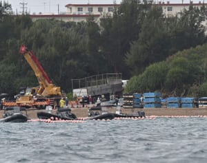 辺野古工事再び強行　国、県との協議拒否