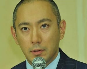 海老蔵今の願い語る、「来年は公園を家族4人で歩きたい」