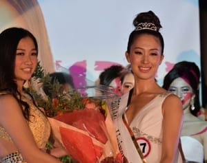 ミスユニバース神奈川代表に白濱さん