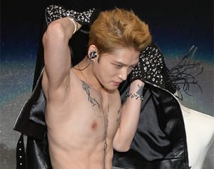 JYJ ジェジュン、セクシー腹筋で観客魅了！！アジアツアーがスタート