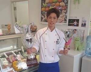 世界2位！米盛さんのジェラート、鮮やかビーツが評価 