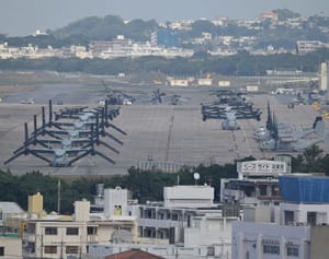 普天間5年内停止「難しい」首相、翁長知事に責任転嫁