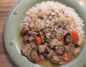 第121飯「鶏肉のブランケット」