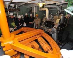 知られざる魅力を　未公開ゾーン見学ツアー開催　みなとみらい・日本丸