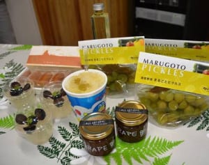 粒ぞろいの味　茅ケ崎産ブドウ「藤稔」かき氷、ジャムなど5業者が商品化