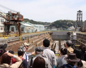 浦賀ドックが12日ライトアップ　幻想的雰囲気楽しんで　横須賀市