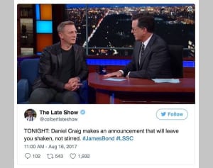 ダニエル・クレイグ、『007』出演を本人が明言