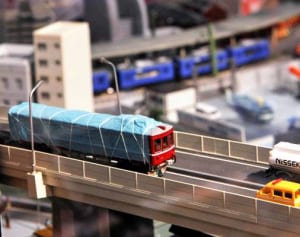 京急の名車ジオラマに