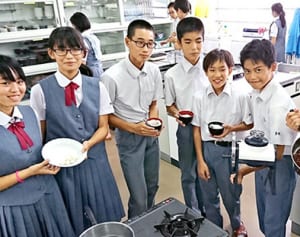 興南中生が“ヤギスイーツ”開発　あす校内販売