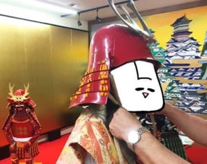 軽くてカワイイ甲冑がレンタルできる時代